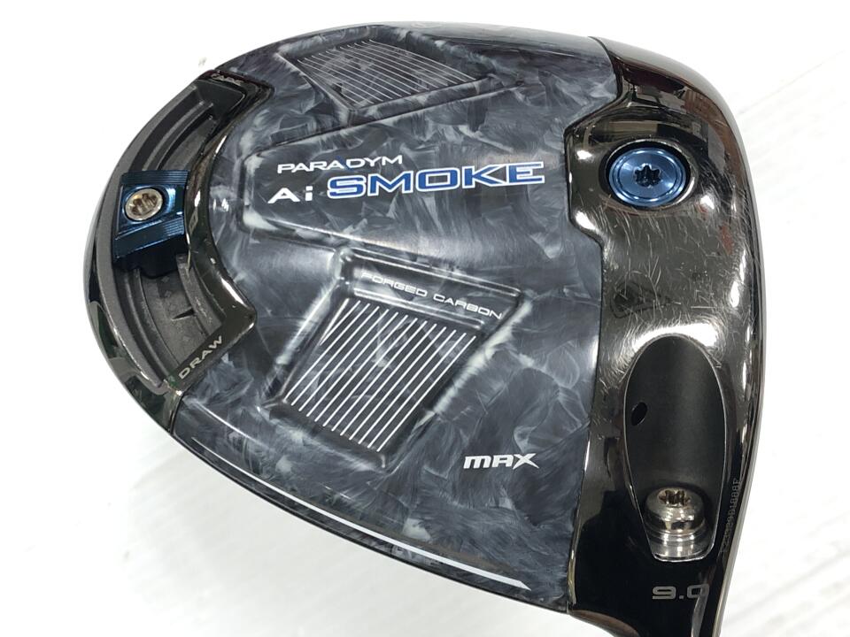 【中古】キャロウェイ PARADYM Ai SMOKE MAX ドライバー 9° Sフレックス 45.5インチ ヘッドカバーあり TENSEI 50 for Callaway(Ai SMOKE) Cランク 右利き用 Callaway ゴルフクラブ パラダイムAiスモークマックス