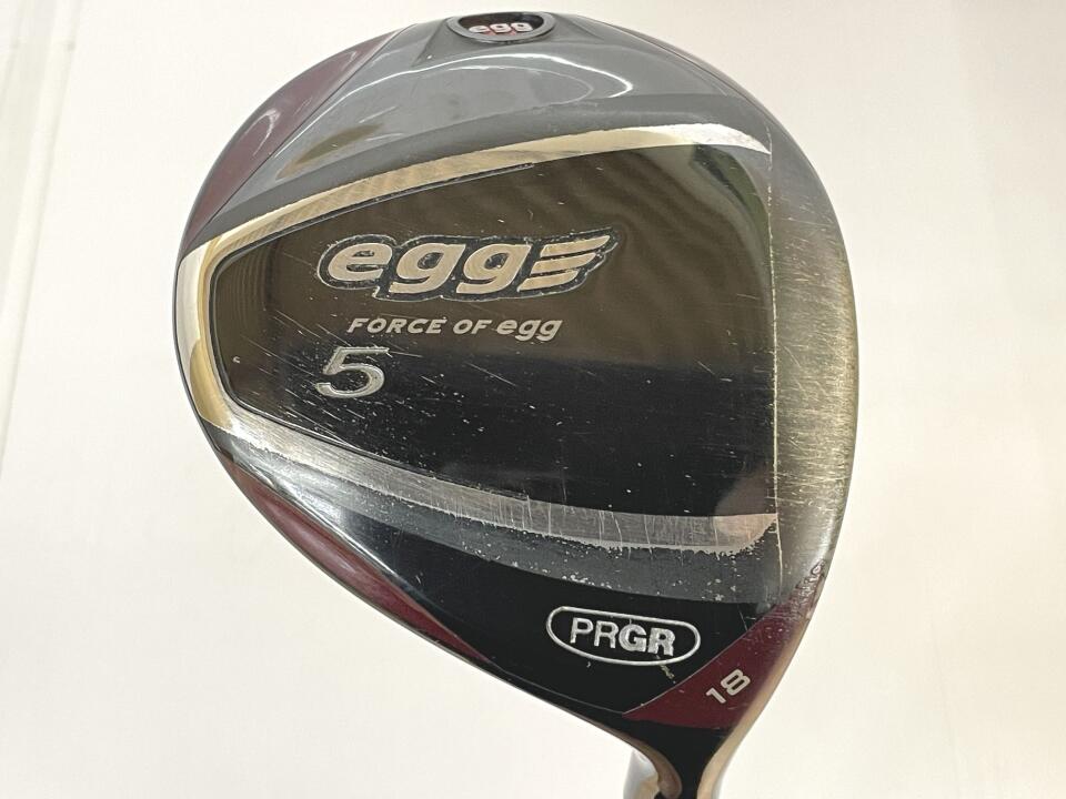 【中古】プロギア egg 2018 (2w.3w.5w) フェアウェイウッド 5W 18° 42.5インチ egg オリジナルカーボン Dランク 右利き用 PRGR ゴルフクラブ ゴルフドゥ ゴルフ用品 GOLF DO 中古ゴルフクラブ