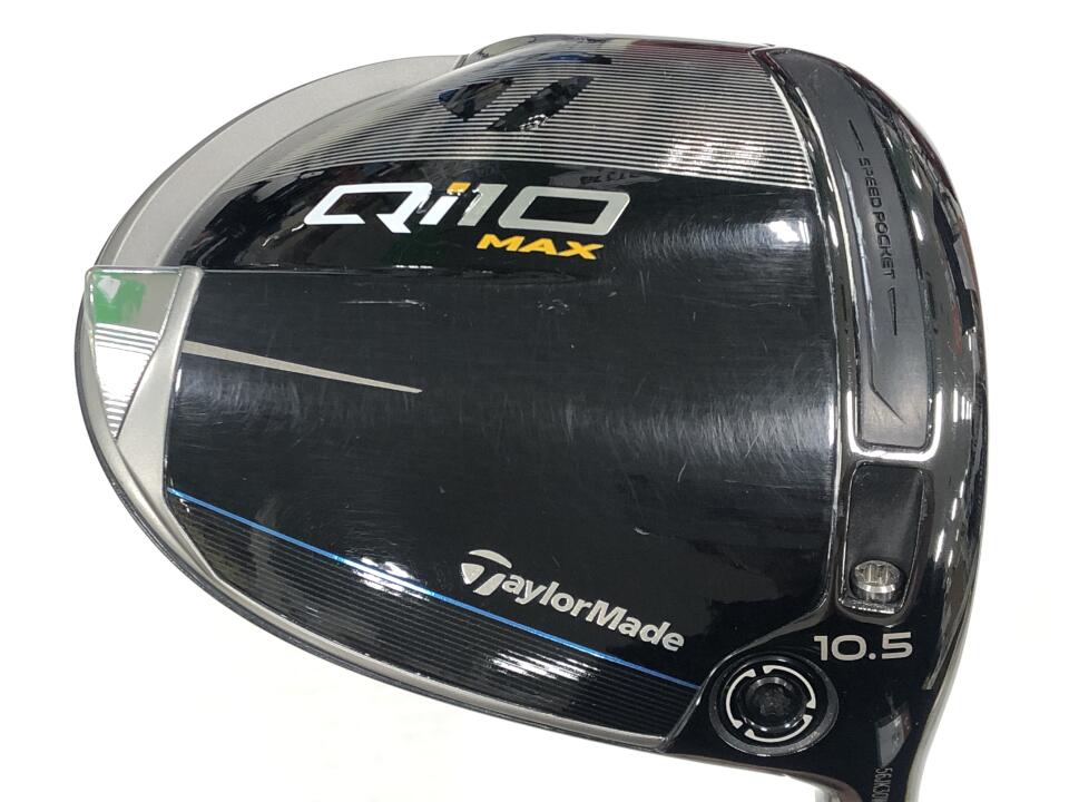 【中古】テーラーメイド Qi10 MAX ドライバー 10.5° Sフレックス 45.25インチ Diamana BLUE TM50 Cランク 右利き用 Taylormade ゴルフクラブ Qi10マックス ゴルフドゥ ゴルフ用品 GOLF DO 中古ゴルフクラブ