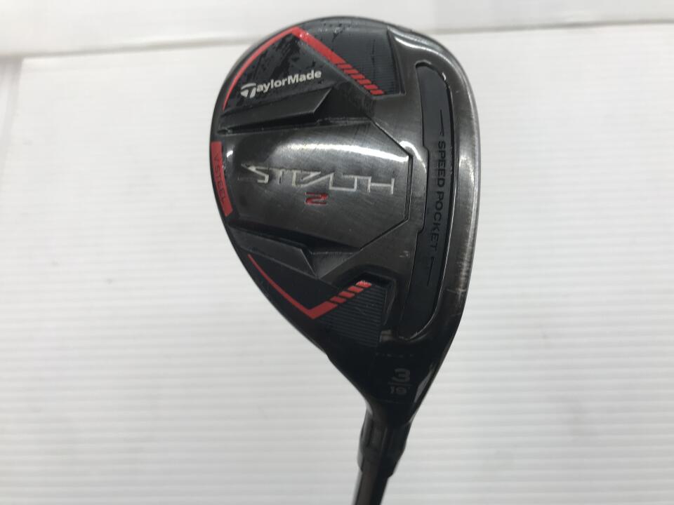 【中古】テーラーメイド STEALTH2 ユーティリティ 19° Sフレックス 40.5インチ ヘッドカバーあり TENSEI RED TM60 Cランク 右利き用 Taylormade ゴルフクラブ ステルス2 ゴルフドゥ ゴルフ用品 GOLF DO 中|ゴルフ ドゥ 中古クラブ店