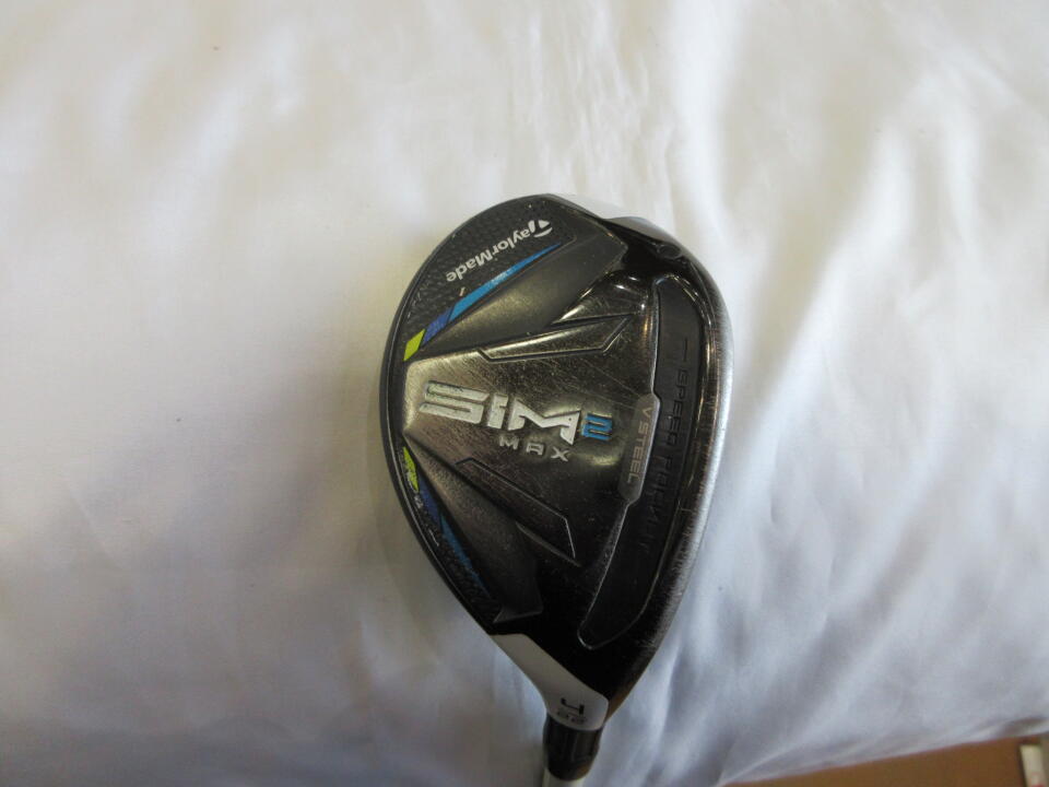 【中古】【レディースモデル】テーラーメイド SIM2 MAX レディス ユーティリティ 22° Aフレックス 38.5インチ ヘッドカバーあり TENSEI BLUE TM40(SIM2) Cランク 右利き用 Taylormade ゴルフクラブ シム2