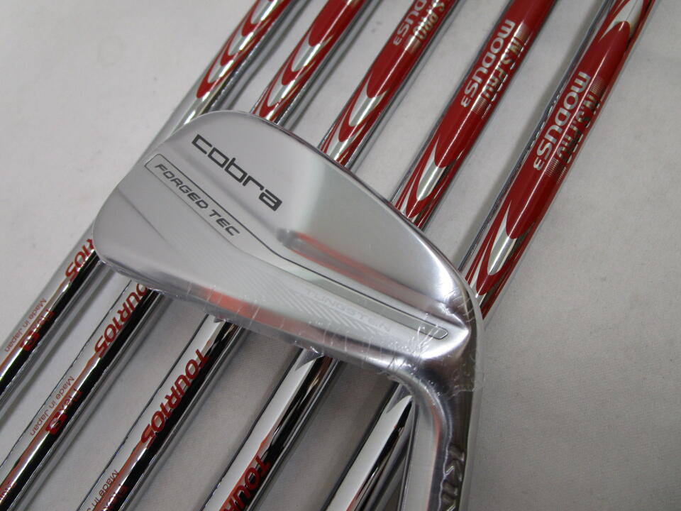【中古】コブラ KING FORGED TEC 2022 アイアンセット 23° Sフレックス 37.75インチ NSプロ MODUS 3 TOUR 105 Sランク 右利き用 COBRA ゴルフクラブ キングフォージドテック ゴルフドゥ ゴルフ用品 GOLF DO 中