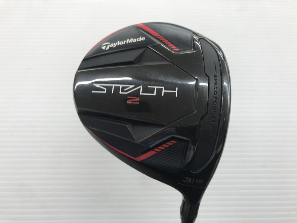 【中古】テーラーメイド STEALTH2 フェアウェイウッド 3W 15&deg; Sフレックス 43.25インチ ヘッドカバーあり ツアーAD CQ-6 Cランク 右利き用 Taylormade ゴルフクラブ ステルス2 ゴルフドゥ ゴルフ用品 GO｜ゴルフ ドゥ 中古クラブ店 23,820円