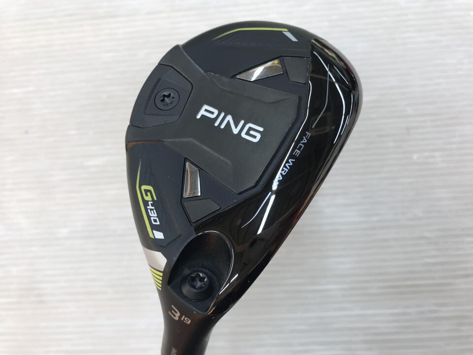 【中古】ピン G430 ユーティリティ 19° Sフレックス 40.25インチ ALTA J CB BLACK Cランク 右利き用 PING ゴルフクラブ ゴルフドゥ ゴルフ用品 GOLF DO 中古ゴルフクラブ