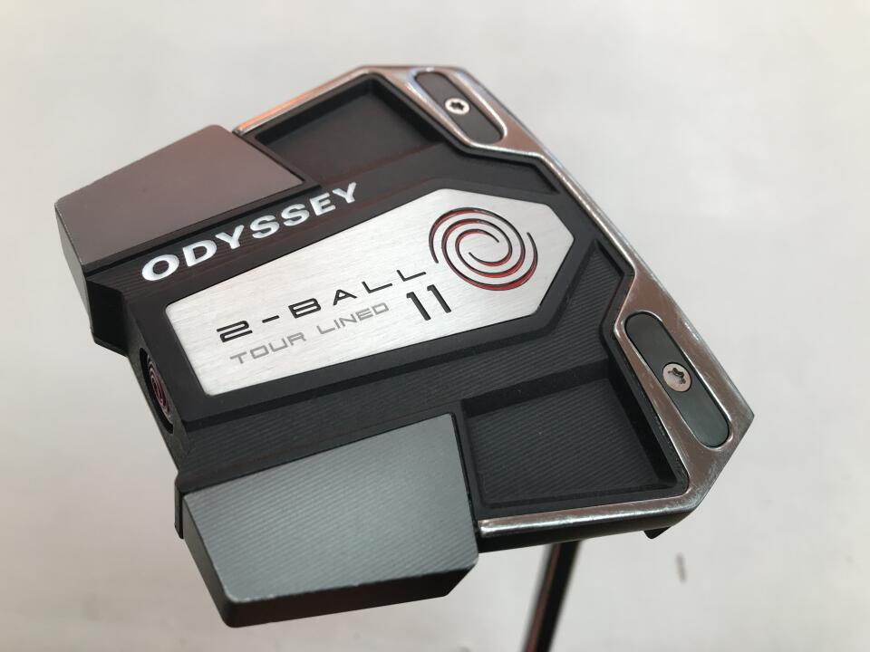 【中古】オデッセイ 2-BALL ELEVEN TOUR LINED パター 34.0インチ STROKE LAB Cランク 右利き用 ODYSSEY ゴルフクラブ ゴルフドゥ ゴルフ用品 GOLF DO 中古ゴルフクラブ