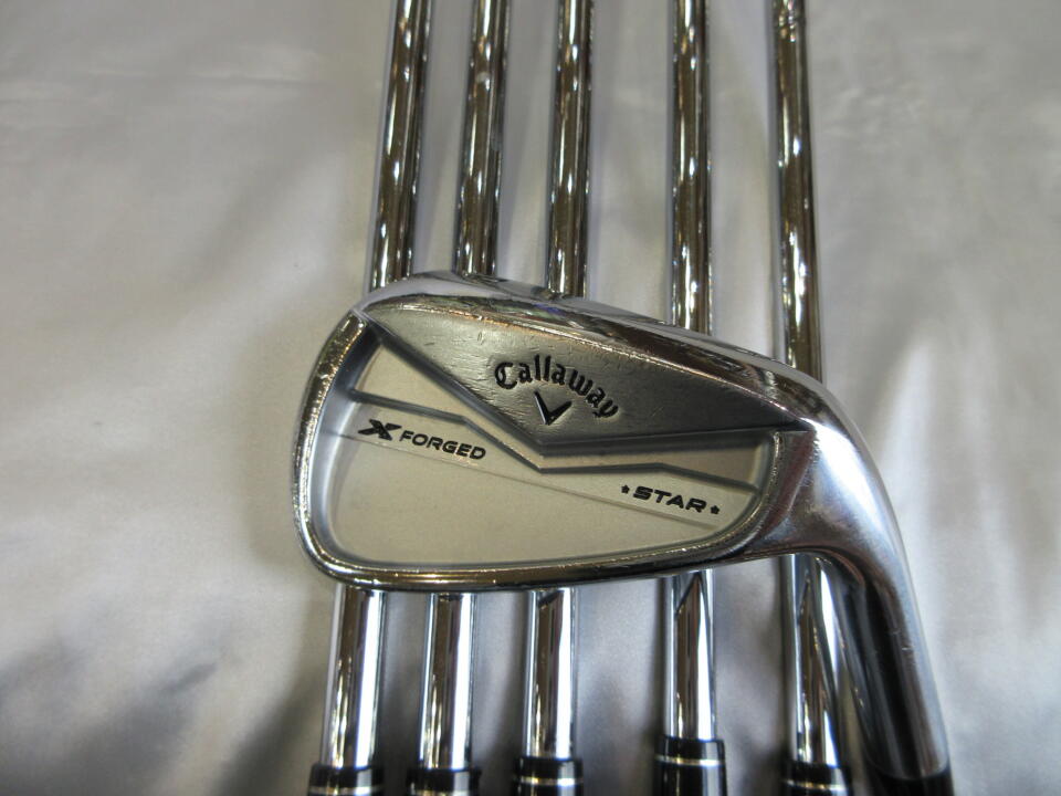 【中古】キャロウェイ X FORGED STAR 2024 アイアンセット 23° Sフレックス 38.0インチ NSプロ MODUS 3 TOUR 105 Dランク 右利き用 Callaway ゴルフクラブ エックスフォージドスター2024 ゴルフドゥ ゴルフ用