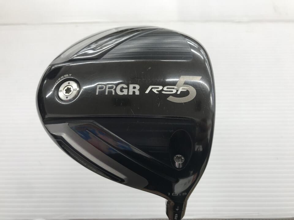 【中古】プロギア RS F 5 ドライバー 10.5° Sフレックス 45.75インチ TOUR AD for PRGR (RS F 5) Cランク 右利き用 PRGR ゴルフクラブ ゴルフドゥ ゴルフ用品 GOLF DO 中古ゴルフクラブ