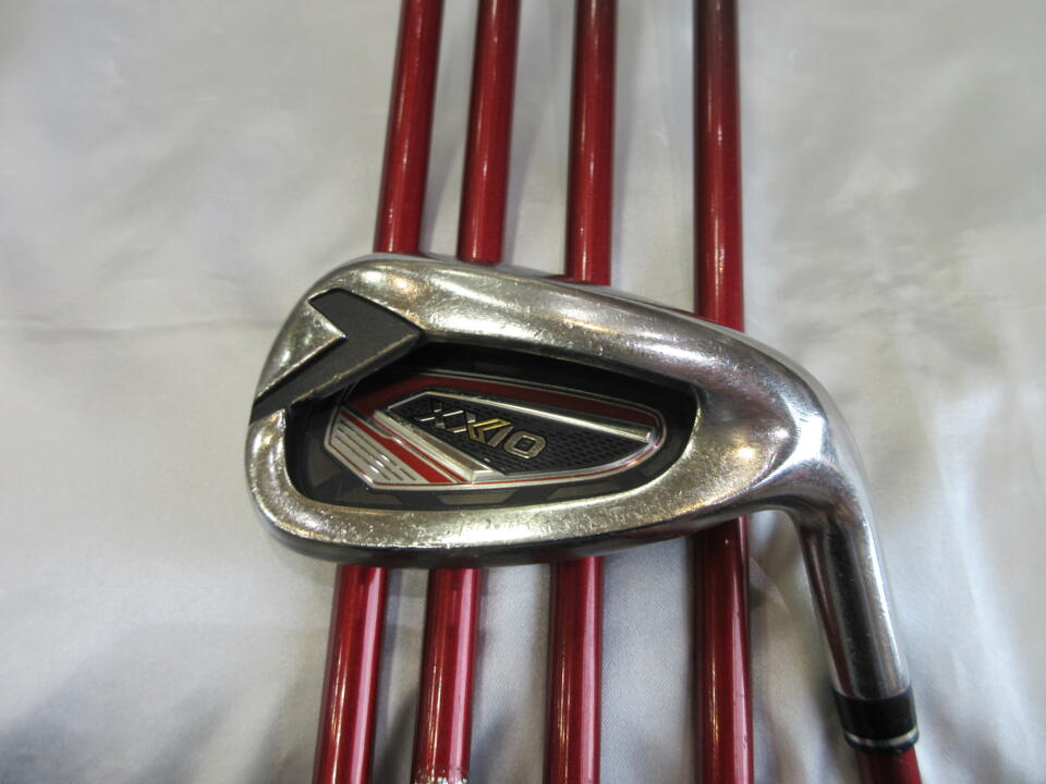 【中古】ダンロップ XXIO 12 レッド アイアンセット 25&deg; Rフレックス 37.75インチ MP1200 レッド Cランク 右利き用 DUNLOP ゴルフクラブ ゼクシオ12 ゴルフドゥ ゴルフ用品 GOLF DO 中古ゴルフクラブ｜ゴルフ ドゥ 中古クラブ店