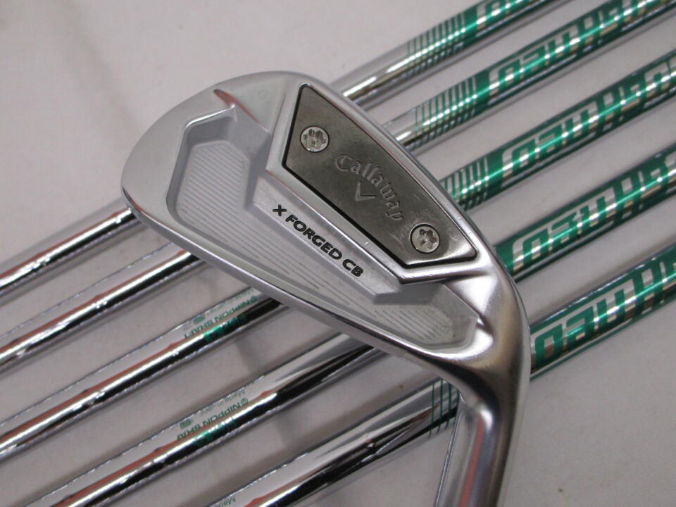 【中古】キャロウェイ X FORGED CB 2021 アイアンセット 26° Sフレックス 38.0インチ NSプロ950GH neo Cランク 右利き用 Callaway ゴルフクラブ エックスフォージドCB2021 ゴルフドゥ ゴルフ用品 GOLF DO 中