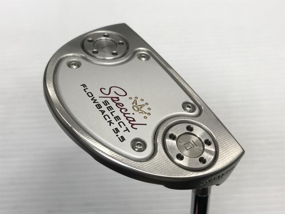 【中古】タイトリスト SC Special SELECT FLOWBACK 5.5 パター 35.0インチ ヘッドカバーあり オリジナルスチール Cランク 右利き用 Titleist ゴルフクラブ スコッティキャメロン スペシャルセレクト フ 27,144円