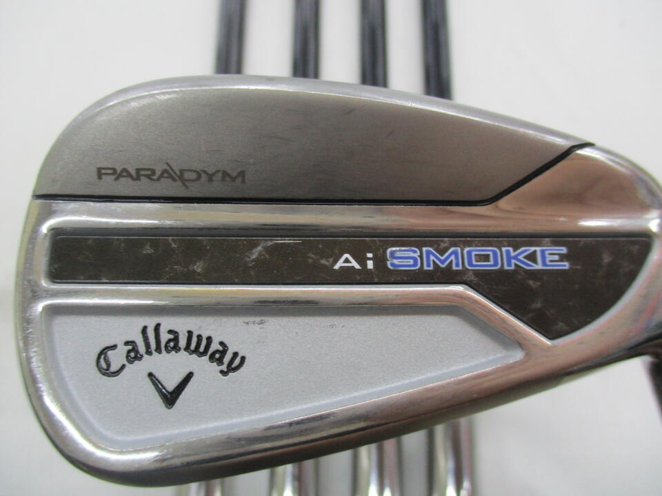 【中古】キャロウェイ PARADYM Ai SMOKE アイアンセット 25° Sフレックス 37.875インチ TENSEI 50 for Callaway(Ai SMOKE) Cランク 右利き用 Callaway ゴルフクラブ パラダイムAiスモーク ゴルフドゥ ゴルフ用品