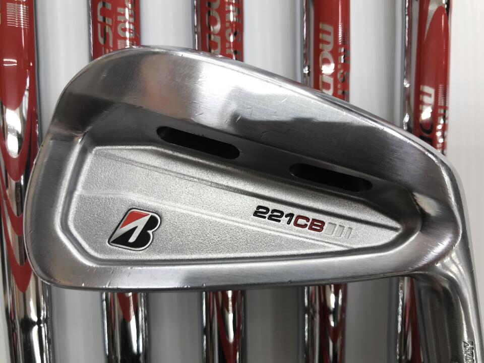 【中古】ブリヂストン 221CB アイアンセット 25° Sフレックス 38.0インチ NSプロ MODUS 3 TOUR 105 Cランク 右利き用 BRIDGESTONE ゴルフクラブ ゴルフドゥ ゴルフ用品 GOLF DO 中古ゴルフクラブ