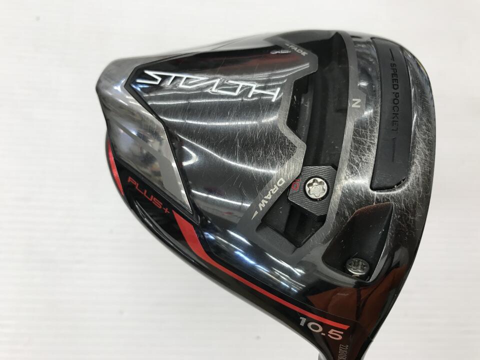 【中古】テーラーメイド STEALTH PLUS+ ドライバー 10.5&deg; SRフレックス 46.0インチ ヘッドカバーあり TENSEI SILVER TM50(STEALTH) Cランク 右利き用 Taylormade ゴルフクラブ ステルスプラス ゴルフドゥ ゴル｜ゴルフ ドゥ 中古クラブ店