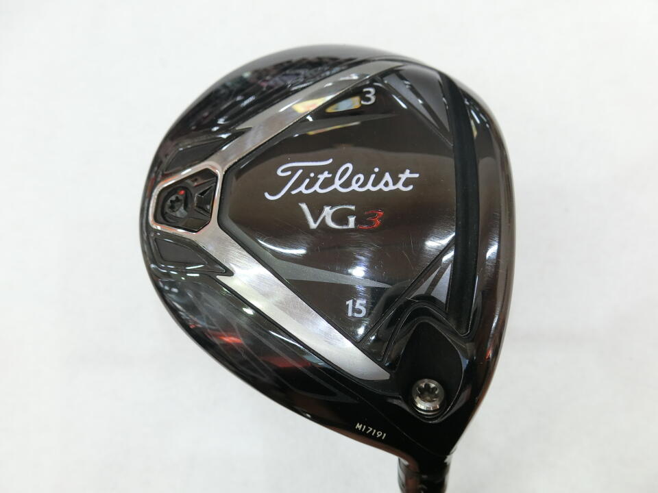 【中古】タイトリスト VG3 2018 フェアウェイウッド 3W 15° Sフレックス 43.0インチ VGF Cランク 右利き用 Titleist ゴルフクラブ ゴルフドゥ ゴルフ用品 GOLF DO 中古ゴルフクラブ