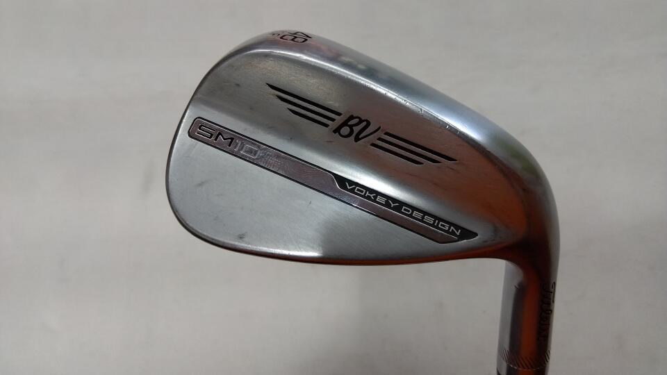 【中古】タイトリスト VOKEY SM10 ツアークローム ウェッジ 35.75インチ NSプロ Zelos 6 リシャフト品 Cランク 右利き用 Titleist ゴルフクラブ ボーケイSM10 ゴルフドゥ ゴルフ用品 GOLF DO 中古ゴル|ゴルフ ドゥ 中古クラブ店