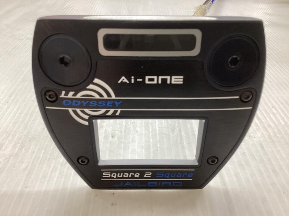 【中古】オデッセイ Ai-ONE Square 2 Square JAILBIRD BROOM パター 33.0インチ ヘッドカバーあり オリジナルスチール Bランク 右利き用 ODYSSEY ゴルフクラブ ゴルフドゥ ゴルフ用品 GOLF DO 中古ゴルフクラ画像