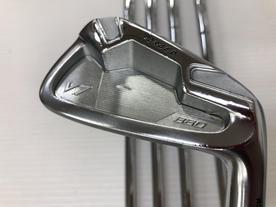 【中古】ロイヤルコレクション BBD V7 FORGED アイアンセット Sフレックス 37.75インチ RC100　HT リシャフト品 Cランク 右利き用 Royal Collection ゴルフクラブ ゴルフドゥ ゴルフ用品 GOLF DO 中古ゴル