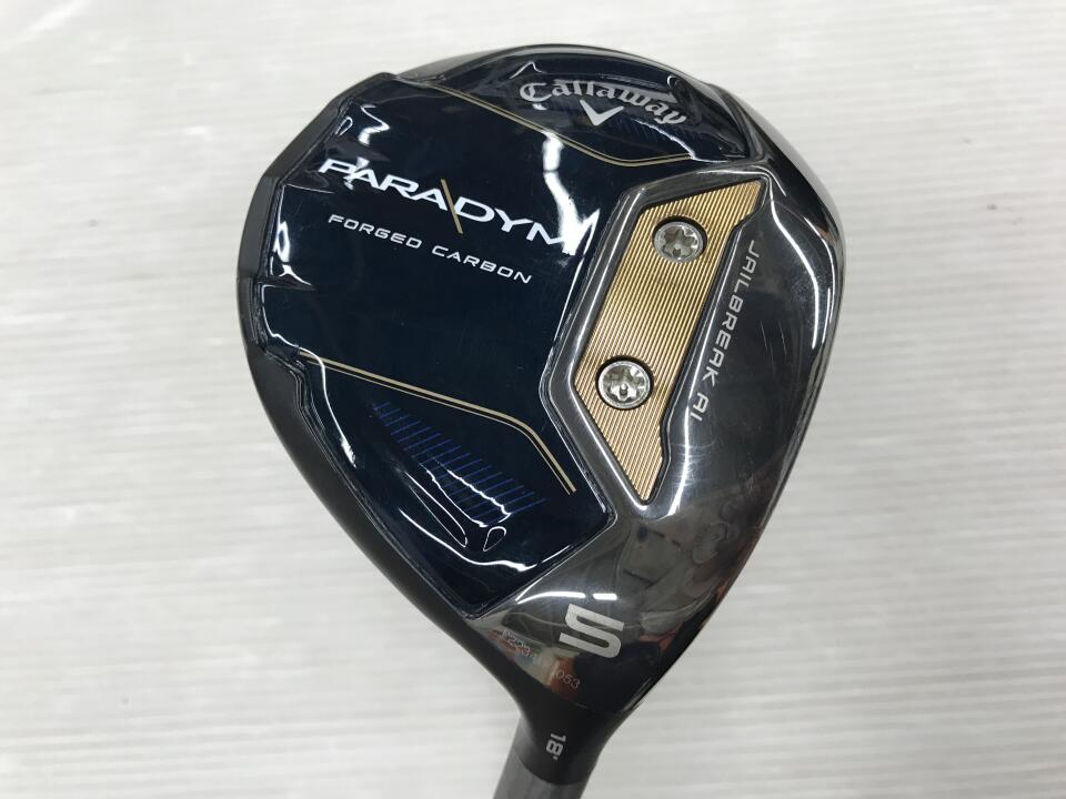 【中古】キャロウェイ PARADYM フェアウェイウッド 5W 18° Sフレックス 42.25インチ SPEEDER NX GREEN 50 Cランク 右利き用 Callaway ゴルフクラブ パラダイム ゴルフドゥ ゴルフ用品 GOLF DO 中古ゴルフク