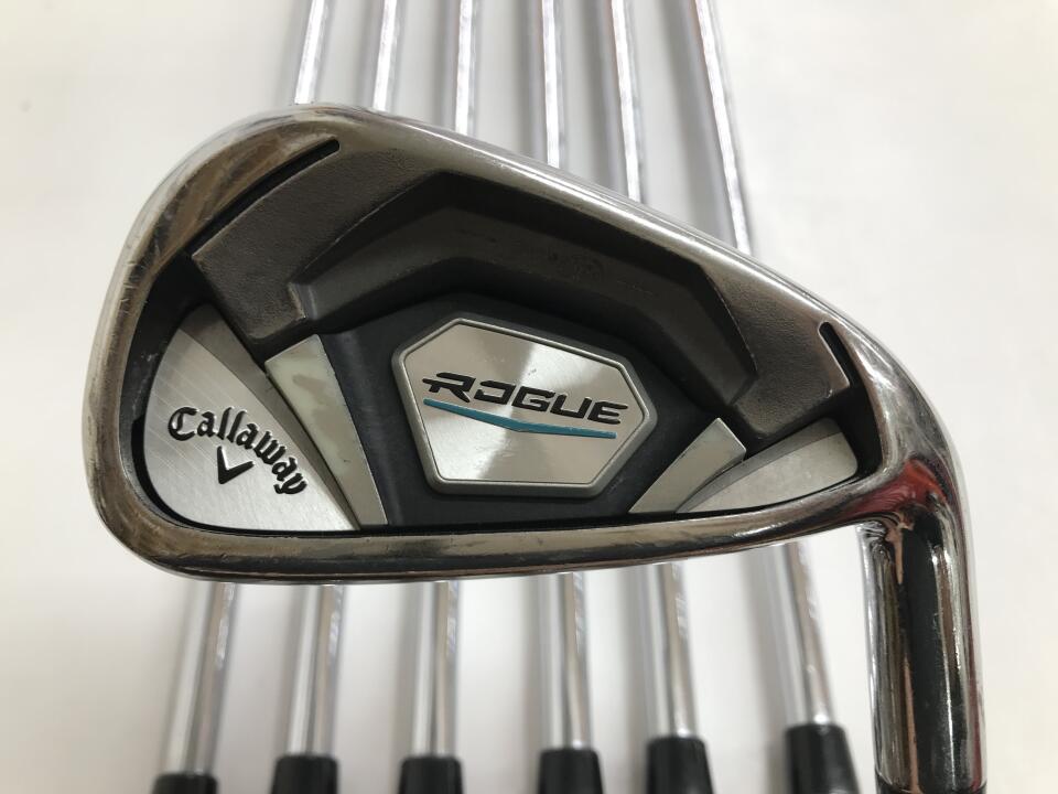 【中古】キャロウェイ ROGUE アイアンセット Sフレックス 38.25インチ NSプロ MODUS 3 TOUR 105 Cランク 右利き用 Callaway ゴルフクラブ ローグ ゴルフドゥ ゴルフ用品 GOLF DO 中古ゴルフクラブ