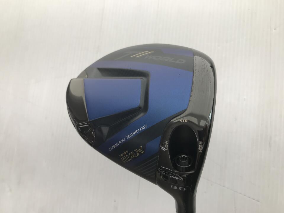 【中古】ホンマゴルフ TOUR WORLD TW767 MAX ドライバー 9° Sフレックス 45.5インチ ヘッドカバーあり VIZARD EZ-C Cランク 右利き用 ゴルフクラブ ツアーワールド ゴルフドゥ ゴルフ用品 GOLF DO 中古ゴ|ゴルフ ドゥ 中古クラブ店