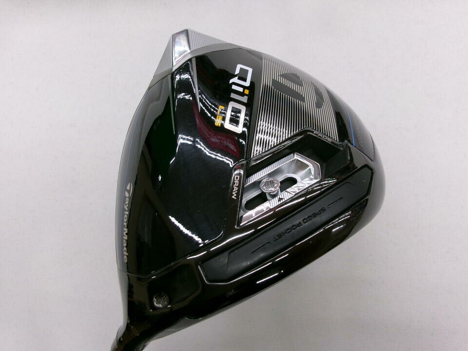【中古】テーラーメイド Qi10 LS ドライバー 9° Rフレックス 46.25インチ ヘッドカバーあり ATTAS KING 5 リシャフト品 Cランク 右利き用 Taylormade ゴルフクラブ ゴルフドゥ ゴルフ用品 GOLF DO 中古ゴ