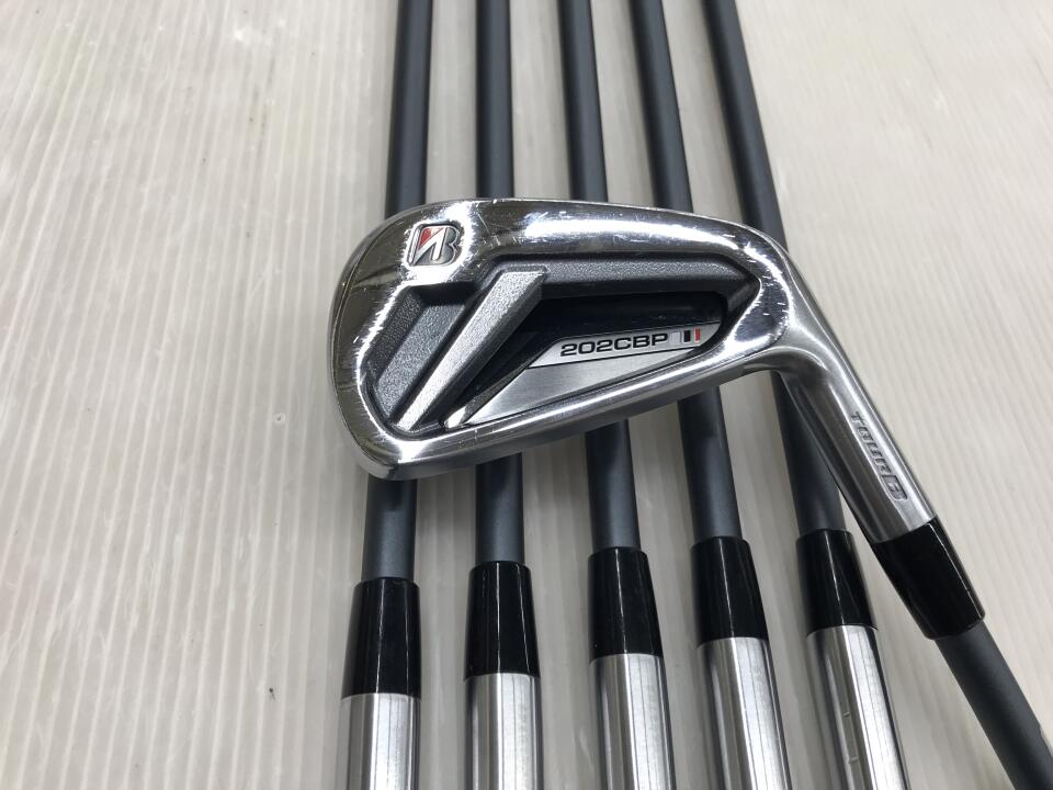 【中古】ブリヂストン TOUR B 202CBP アイアンセット 23.5° Sフレックス 38.25インチ MCI B65 Cランク 右利き用 BRIDGESTONE ゴルフクラブ ゴルフドゥ ゴルフ用品 GOLF DO 中古ゴルフクラブ