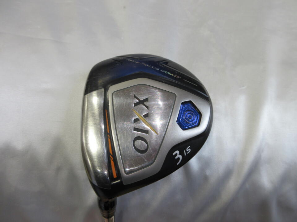 【中古】ダンロップ XXIO 10 ネイビー フェアウェイウッド 3W 15° SRフレックス 43.25インチ ヘッドカバーあり MP1000 ネイビー Cランク 左利き用 DUNLOP ゴルフクラブ ゼクシオ10 ゴルフドゥ ゴルフ|ゴルフ ドゥ 中古クラブ店