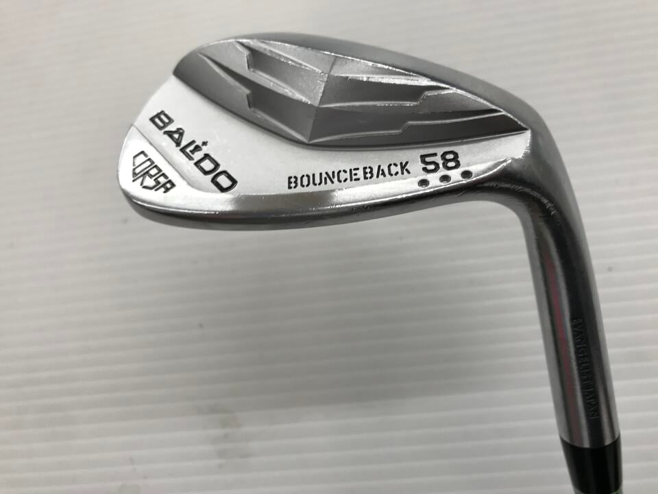 【中古】バルド CORSA FORGED BOUNCE BACK TOUR RAW ウェッジ 58° S200フレックス 35.0インチ TOUR RAWダイナミックゴールド115 リシャフト品 Dランク 右利き用 BALDO ゴルフクラブ ゴルフドゥ ゴルフ用品 GOLF