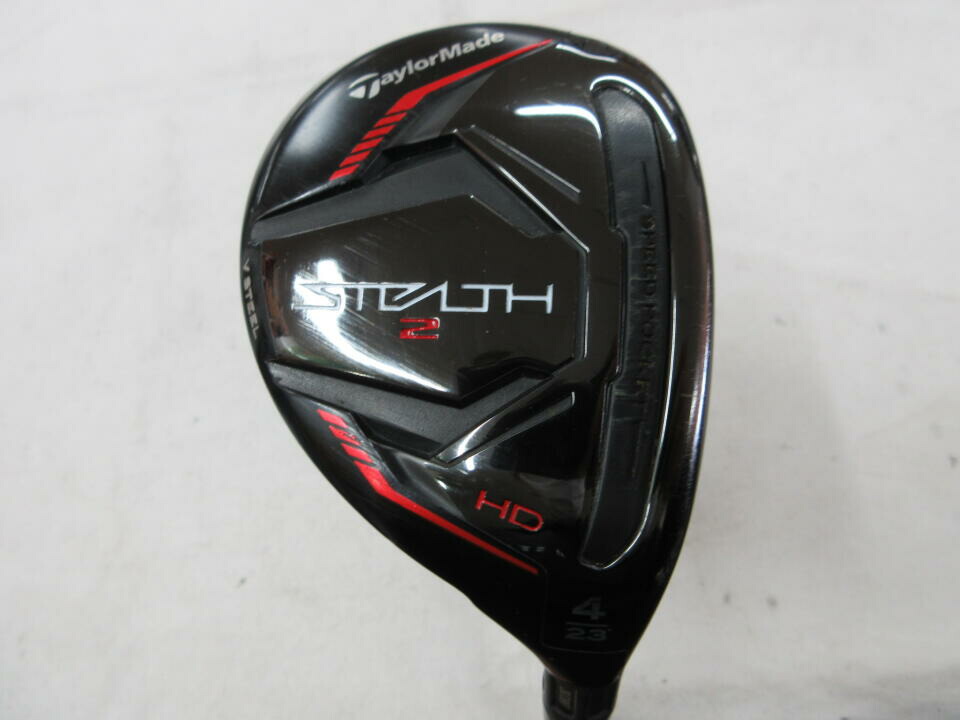 【中古】テーラーメイド STEALTH2 HD ユーティリティ 23&deg; Rフレックス 39.75インチ ヘッドカバーあり TENSEI RED TM60 Cランク 右利き用 Taylormade ゴルフクラブ ステルス2HD ゴルフドゥ ゴルフ用品 GOLF DO｜ゴルフ ドゥ 中古クラブ店