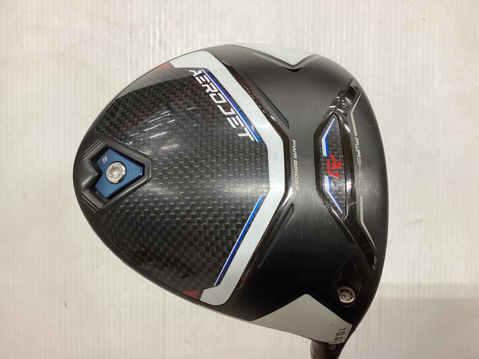 【中古】コブラ AEROJET ドライバー 10.5&deg; SRフレックス 45.75インチ ヘッドカバーあり SPEEDER NX for Cobra(AEROJET) Cランク 右利き用 COBRA ゴルフクラブ エアロジェット ゴルフドゥ ゴルフ用品 GOLF DO 中｜ゴルフ ドゥ 中古クラブ店