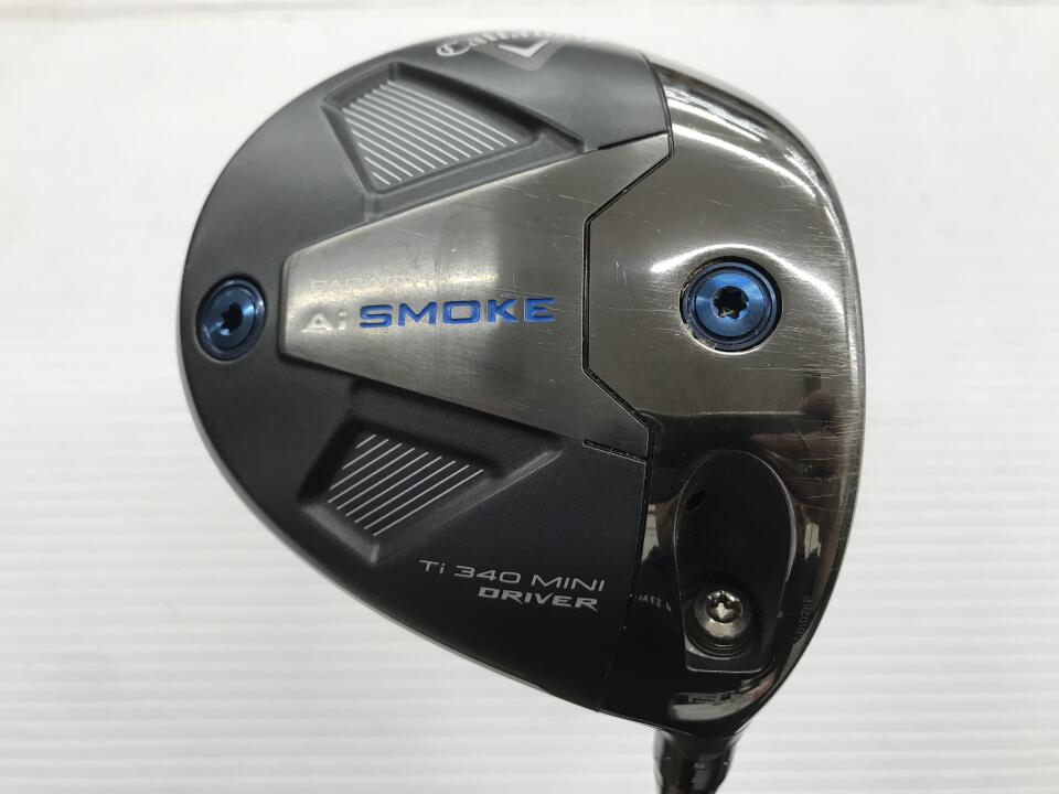 【中古】キャロウェイ PARADYM Ai SMOKE 340 MINI US ドライバー 13.5° 43.75インチ ヘッドカバーあり PROJECT X DENALI BLUE 60 Cランク 右利き用 Callaway ゴルフクラブ パラダイムAiスモーク340ミニ ゴルフドゥ