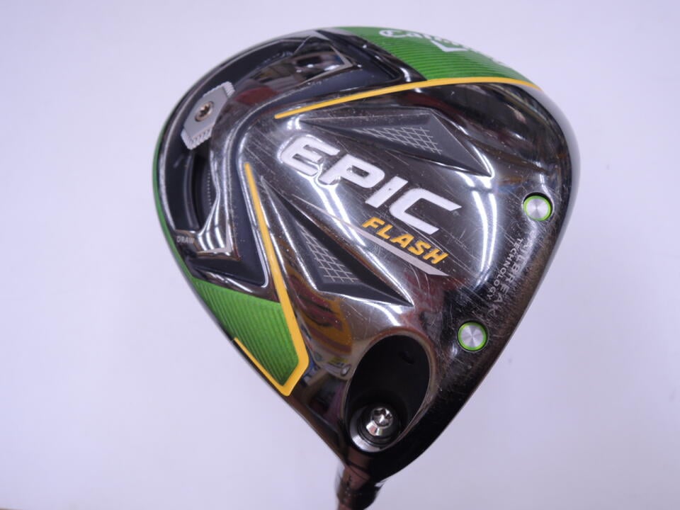 【中古】キャロウェイ EPIC FLASH ドライバー 9° Sフレックス 45.25インチ Speeder EVOLUTION for CW Cランク 右利き用 Callaway ゴルフクラブ エピックフラッシュ ゴルフドゥ ゴルフ用品 GOLF DO 中古ゴルフ