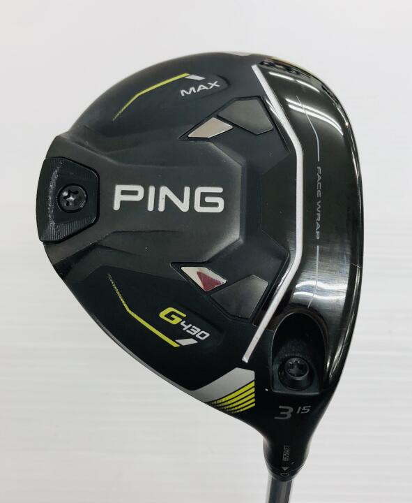 【中古】ピン G430 MAX HL フェアウェイウッド 3W 15° 43.0インチ ヘッドカバーあり Fujikura SPEEDER NX35 Cランク 右利き用 PING ゴルフクラブ G430マックスHL ゴルフドゥ ゴルフ用品 GOLF DO 中古ゴルフク