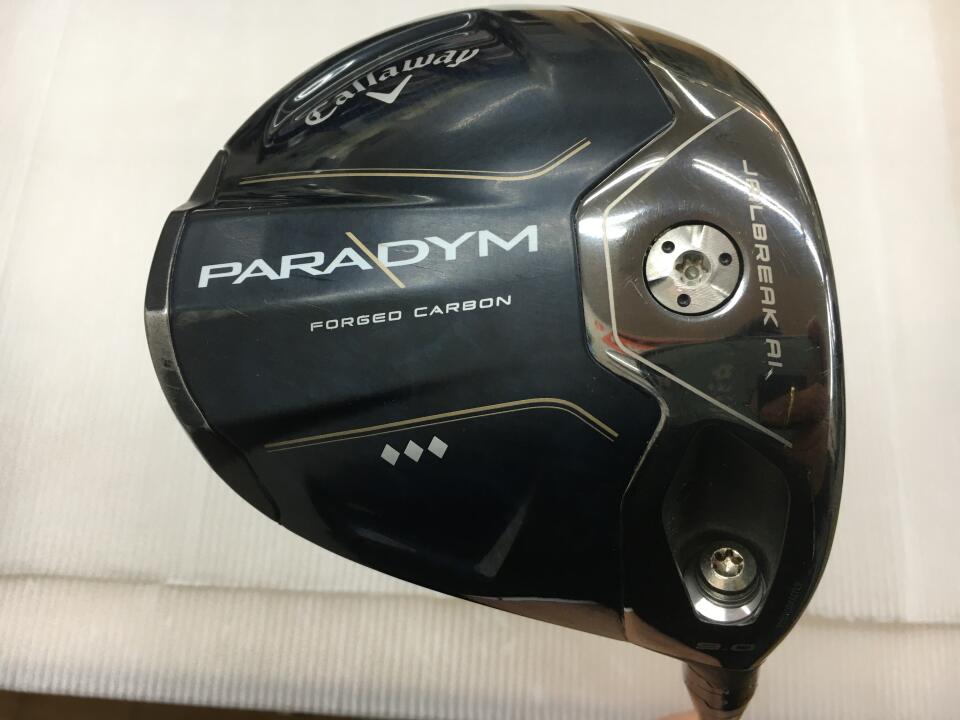 【中古】キャロウェイ PARADYM ◆◆◆ ドライバー 9° Sフレックス 45.25インチ ヘッドカバーあり TENSEI 50for CW(Ai SMOKE) リシャフト品 Dランク 右利き用 Callaway ゴルフクラブ パラダイム トリプルダ|ゴルフ ドゥ 中古クラブ店