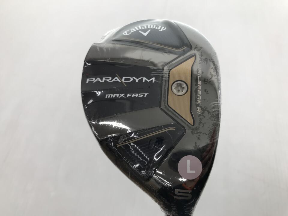 【中古】【レディースモデル】キャロウェイ PARADYM MAX FAST レディス ユーティリティ 24° Lフレックス 38.0インチ ヘッドカバーあり ELDIO 40 for Callaway(PARADYM) Sランク 右利き用 Callaway ゴルフクラ