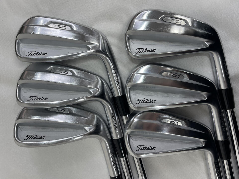 【中古】タイトリスト T100 2021 アイアンセット Sフレックス 38.0インチ NSプロ MODUS 3 TOUR 115 Cランク 右利き用 Titleist ゴルフクラブ ゴルフドゥ ゴルフ用品 GOLF DO 中古ゴルフクラブ