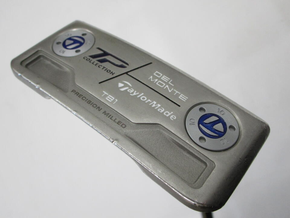 【中古】テーラーメイド TP COLLECTION HYDRO BLAST DEL MONTE TB1 パター 34.0インチ ヘッドカバーあり オリジナルスチール Dランク 右利き用 Taylormade ゴルフクラブ ゴルフドゥ ゴルフ用品 GOLF DO 中古ゴ