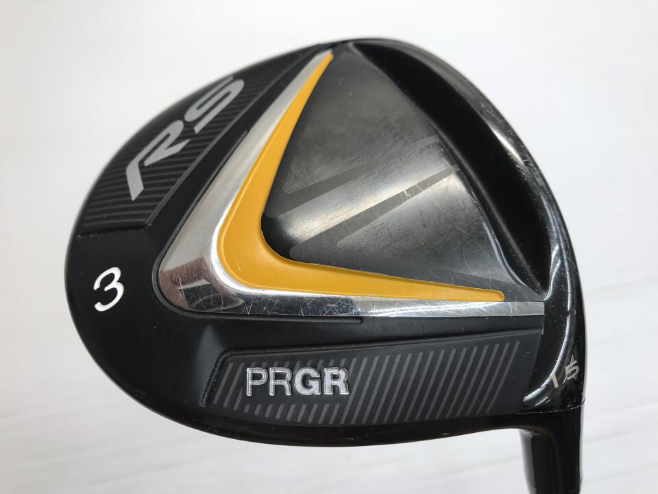 【中古】プロギア RS JUST フェアウェイウッド 3W 15° Xフレックス 43.0インチ ヘッドカバーあり TENSEI CK PRO Orange 50 リシャフト品 Cランク 右利き用 PRGR ゴルフクラブ ゴルフドゥ ゴルフ用品 GOLF DO