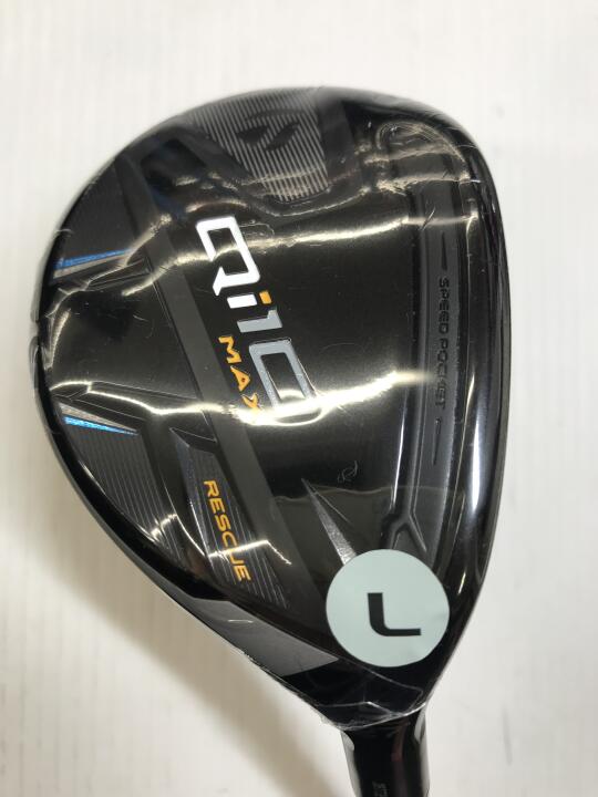 【中古】【レディースモデル】テーラーメイド Qi10 MAX レディス ユーティリティ 27° Lフレックス 38.0インチ ヘッドカバーあり ELDIO TM40 Sランク 右利き用 Taylormade ゴルフクラブ Qi10マックス ゴ