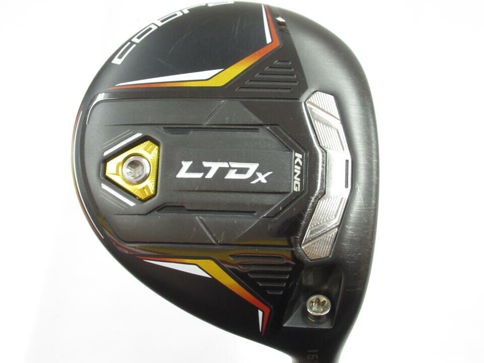 【中古】コブラ KING LTDx Gold/Black フェアウェイウッド 3W 15° Sフレックス 43.25インチ ヘッドカバーあり SPEEDER NX for Cobra Cランク 右利き用 COBRA ゴルフクラブ キング ゴルフドゥ ゴルフ用品 GOLF DO