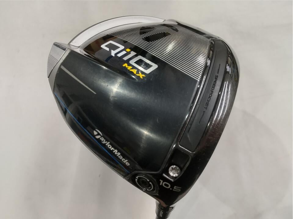 【中古】テーラーメイド Qi10 MAX ドライバー 10.5° SRフレックス 45.25インチ Diamana BLUE TM50 Cランク 右利き用 Taylormade ゴルフクラブ Qi10マックス ゴルフドゥ ゴルフ用品 GOLF DO 中古ゴルフクラブ