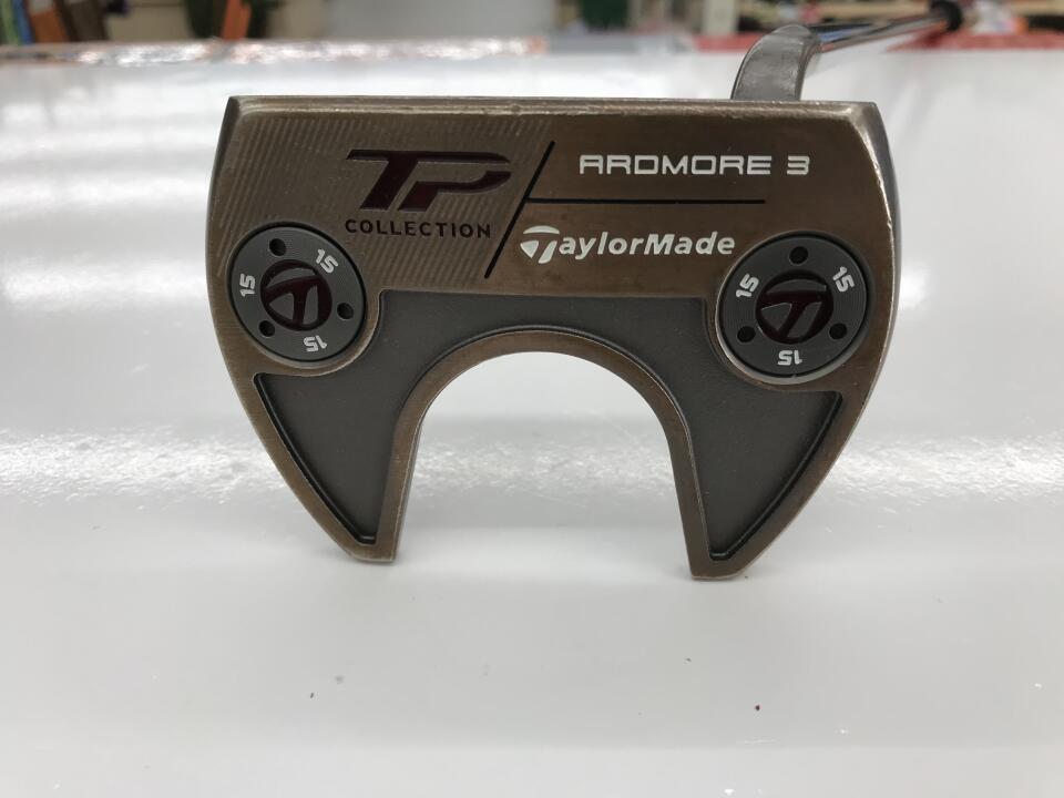 【中古】テーラーメイド TP COLLECTION PATINA ARDMORE 3 パター 34.0インチ オリジナルスチール Cランク 右利き用 Taylormade ゴルフクラブ ゴルフドゥ ゴルフ用品 GOLF DO 中古ゴルフクラブ