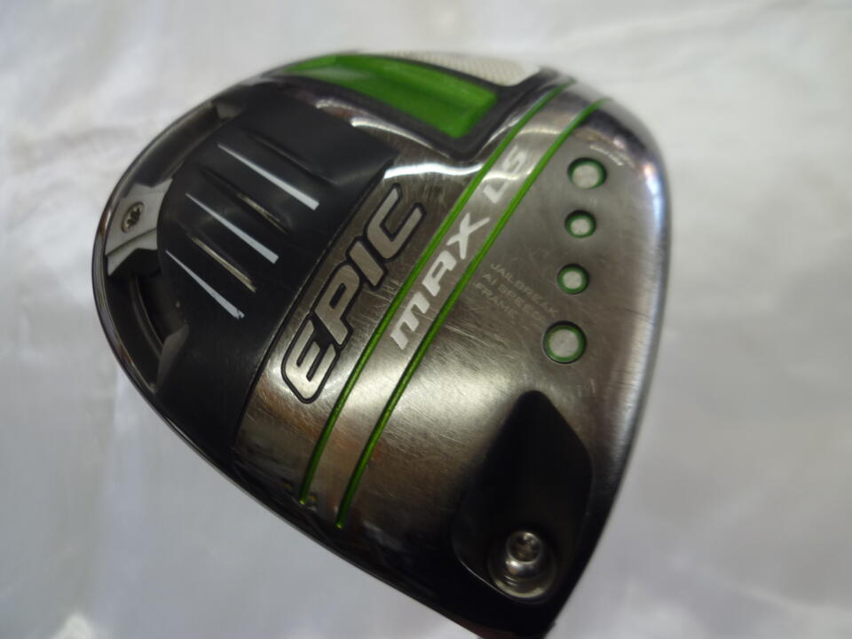 【中古】キャロウェイ EPIC MAX LS ドライバー 9.0° Sフレックス 46.75インチ ﾂｱｰAD　MJ6 リシャフト品 Cランク 右利き用 Callaway ゴルフクラブ エピックマックスLS ゴルフドゥ ゴルフ用品 GOLF DO