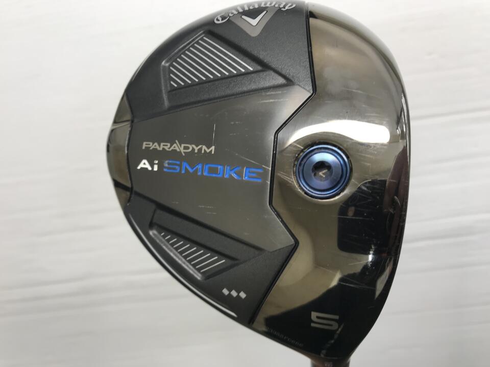【中古】キャロウェイ PARADYM Ai SMOKE ◆◆◆ フェアウェイウッド 5W 18° Sフレックス 42.5インチ ヘッドカバーあり SPEEDER NX BLACK 60 Cランク 右利き用 Callaway ゴルフクラブ パラダイムAiスモーク ト