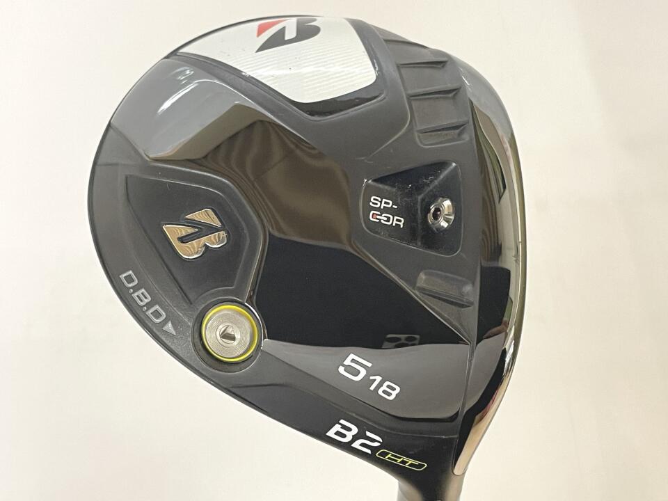 【中古】ブリヂストン B2HT フェアウェイウッド 5W 18° SRフレックス 42.5インチ VANQUISH BS50 Cランク 右利き用 BRIDGESTONE ゴルフクラブ ゴルフドゥ ゴルフ用品 GOLF DO 中古ゴルフクラブ