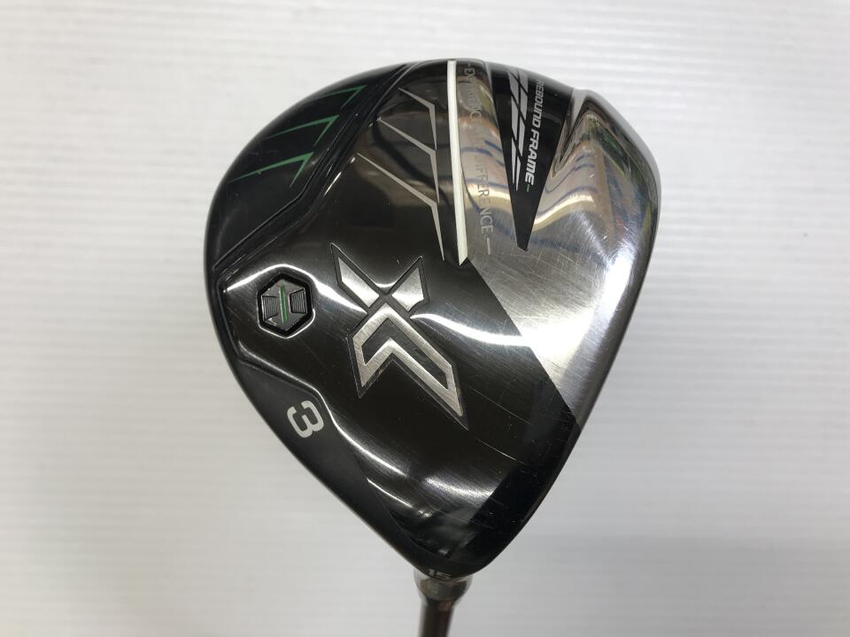 【中古】ダンロップ XXIO X-eks- 2022 フェアウェイウッド 3W 15° Sフレックス 43.0インチ ヘッドカバーあり Miyazaki AX-2 Cランク 右利き用 DUNLOP ゴルフクラブ ゼクシオエックス2022 ゴルフドゥ ゴルフ