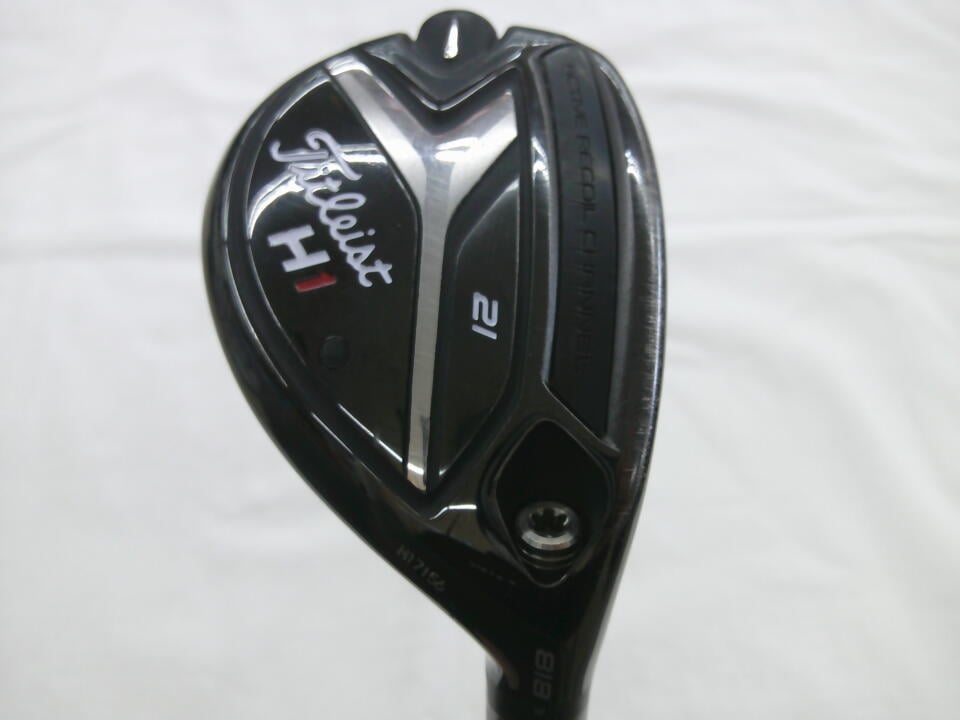【中古】タイトリスト 818H1 ユーティリティ 21° 39.75インチ ヘッドカバーあり PROJECT X U105 リシャフト品 Cランク 右利き用 Titleist ゴルフクラブ ゴルフドゥ ゴルフ用品 GOLF DO 中古ゴルフクラブ