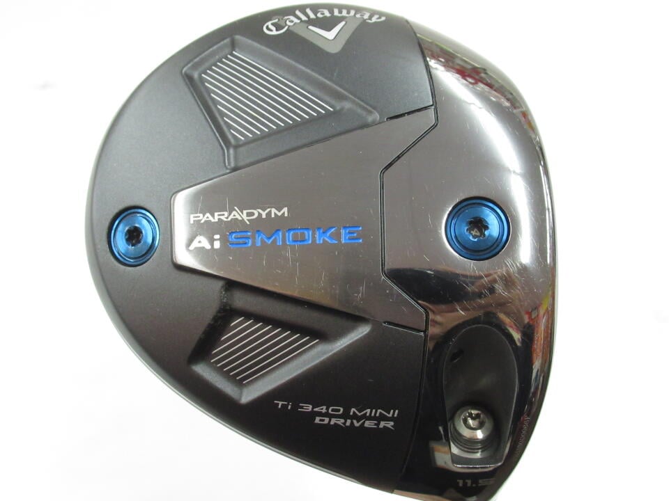 【中古】キャロウェイ PARADYM Ai SMOKE 340 MINI ドライバー 11.5° Sフレックス 43.5インチ ヘッドカバーあり TENSEI 60 for Callaway(Ai SMOKE) Cランク 右利き用 Callaway ゴルフクラブ パラダイムAiスモーク340