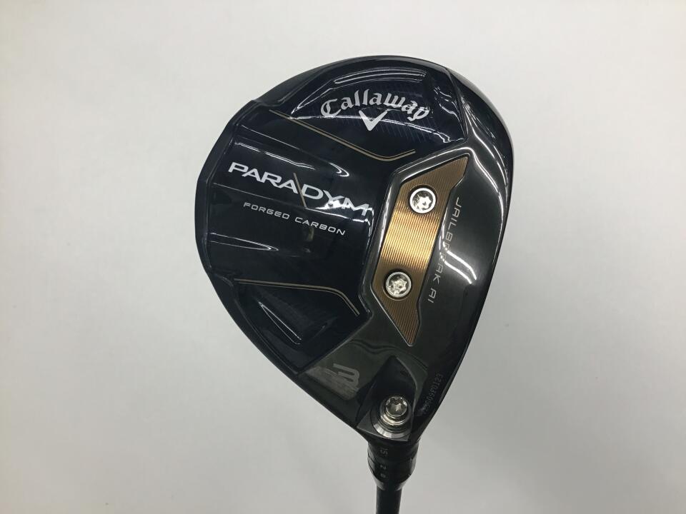 【中古】キャロウェイ PARADYM フェアウェイウッド 3W 15° SRフレックス 43.0インチ ヘッドカバーあり VENTUS TR 5 for Callaway Cランク 右利き用 Callaway ゴルフクラブ パラダイム ゴルフドゥ ゴルフ用