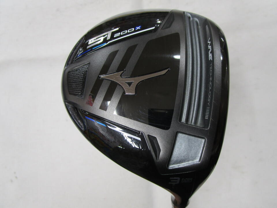 【中古】ミズノ ST200X フェアウェイウッド 3W 15° Rフレックス 43.0インチ ヘッドカバーあり ◆リシャフト◆MotoreSpeeder60F リシャフト品 Cランク 右利き用 MIZUNO ゴルフクラブ ゴルフドゥ ゴルフ